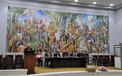 Palabras del presidente de COLMAC en visita de la Dra. Catherine Bréchignac