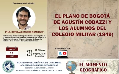 El plano de Bogotá de Agustín Codazzi y los alumnos del Colegio Militar (1849)