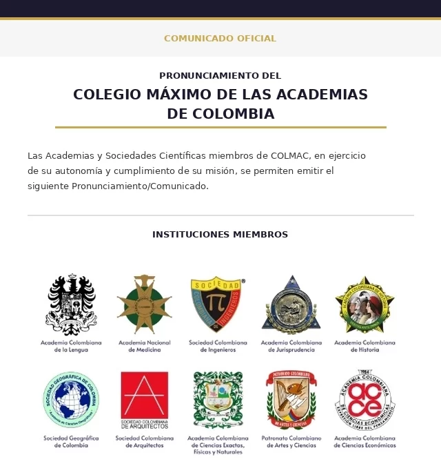 PRONUNCIAMIENTO NRO. 2 DE 2025 – COLMAC