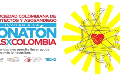 Sociedad Colombiana de Arquitectos y aliados convocan a Donatón