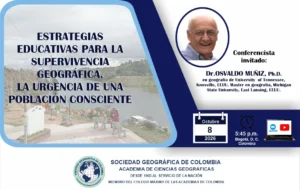Estrategias educativas para la supervivencia geográfica