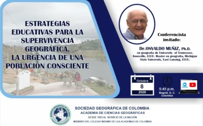 Estrategias educativas para la supervivencia geográfica. La urgencia de una población consciente